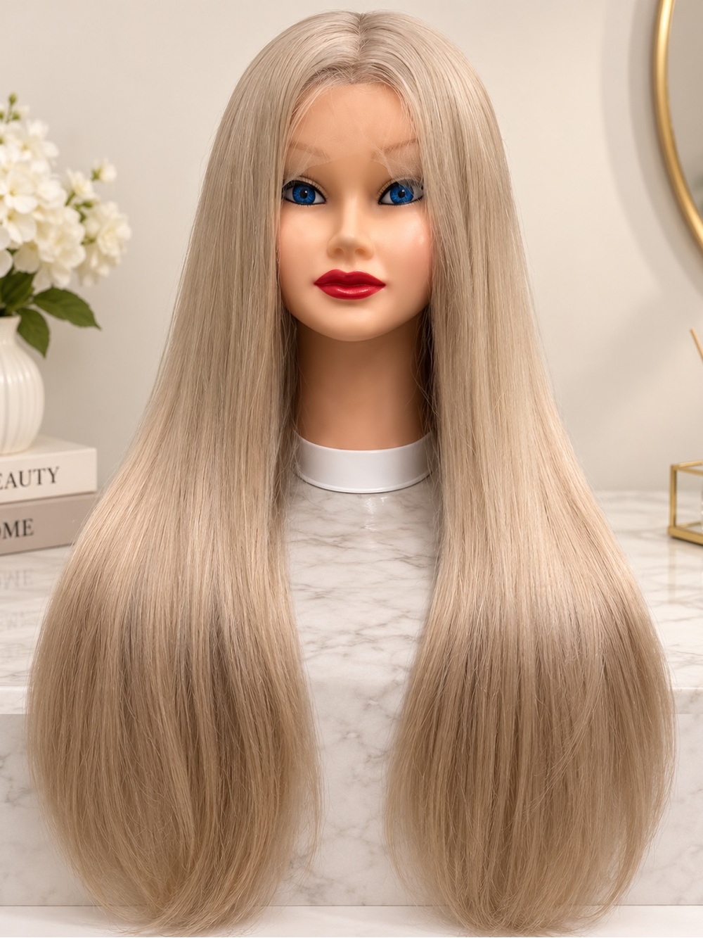 13x5 HD Lace Front Straight Long Wig